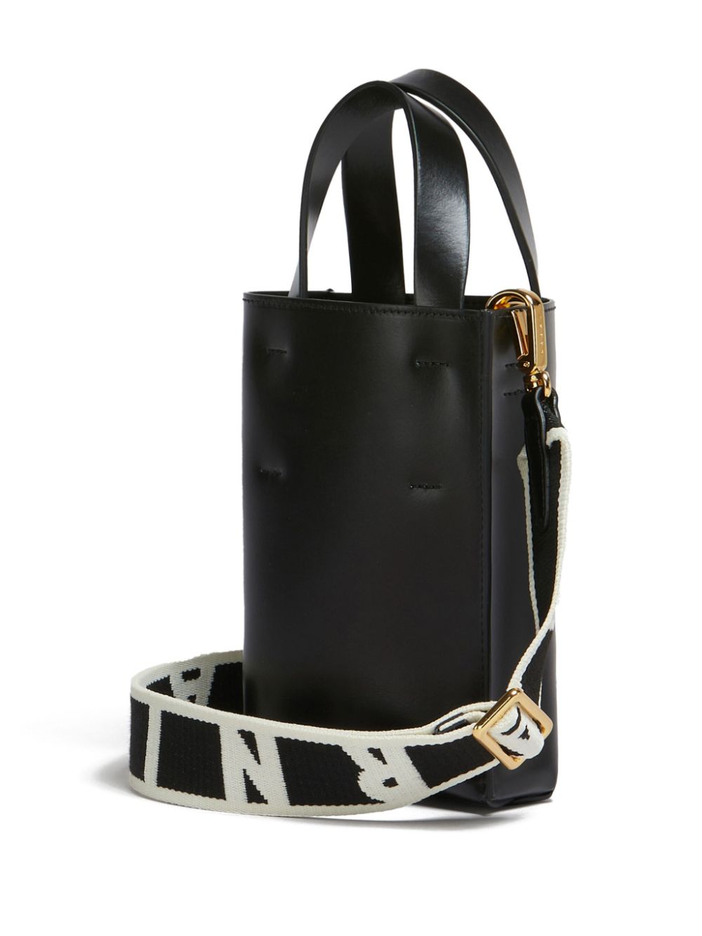 Marni nano Museo leather tote bag Women