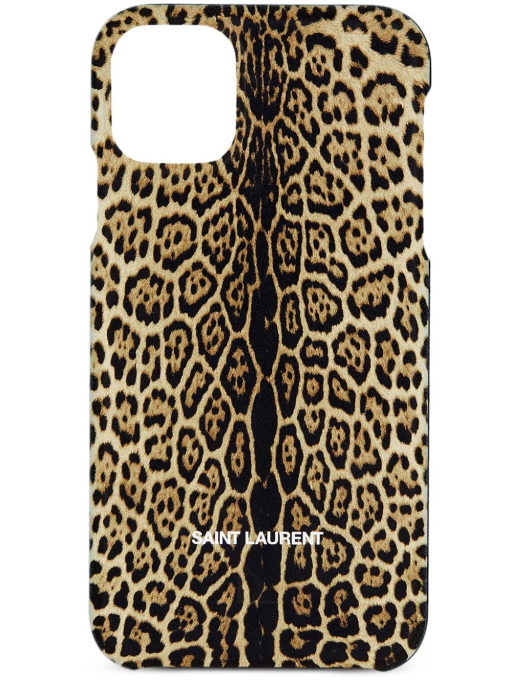 Saint Laurent X Agood Company Leopard-print Iphone 13 Pro Case In Neutrals