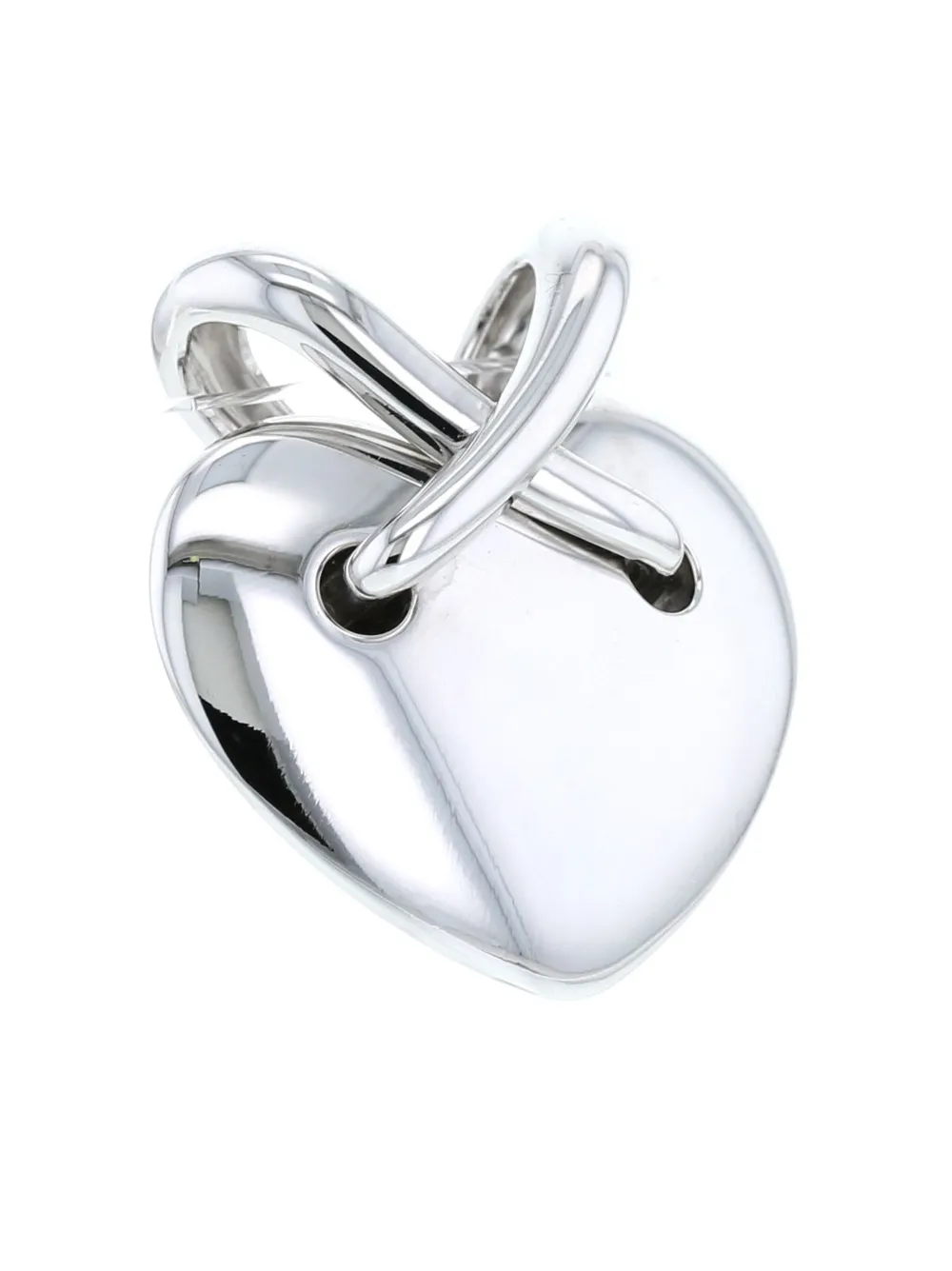 Chaumet 2000s white gold Large Lien pendant - Wit