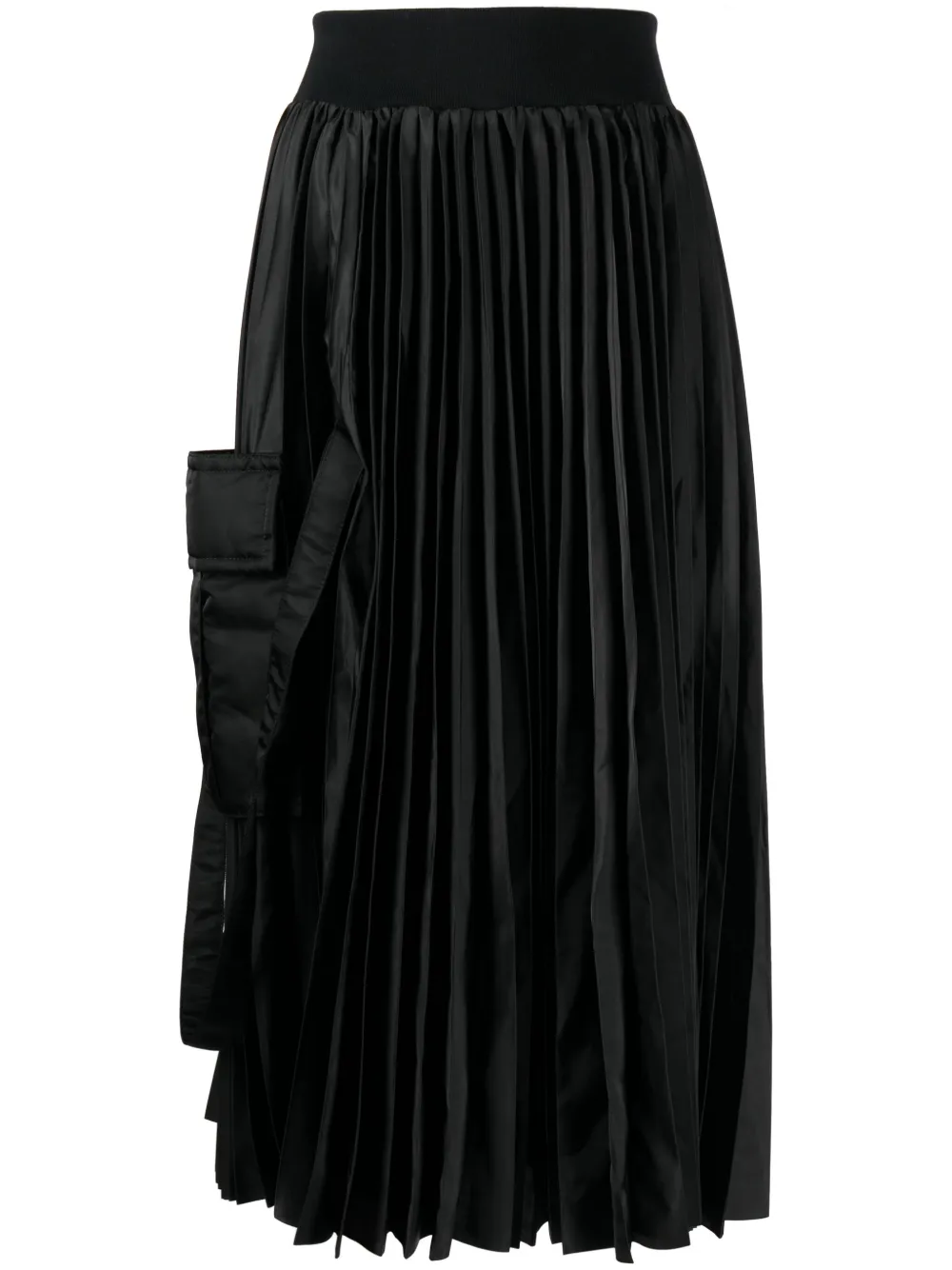 Sacai Women's Cable Knit Zippered Cardigan In Off White