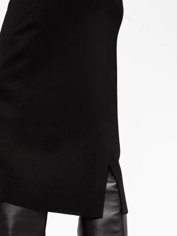TOMFORD ハイウエスト ストレッチ ミディ スカート TOM FORD ハイウエスト スカート | ブラック | FARFETCH JP