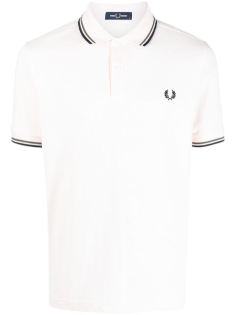 Fred Perry - contrast-trim piqué polo shirt