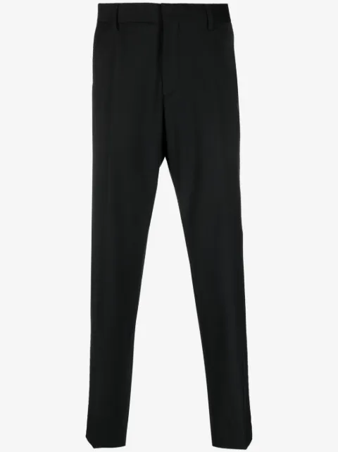BOSS pantalones de vestir con tiro bajo