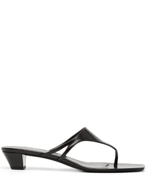 The Row - 40mm leather sandals