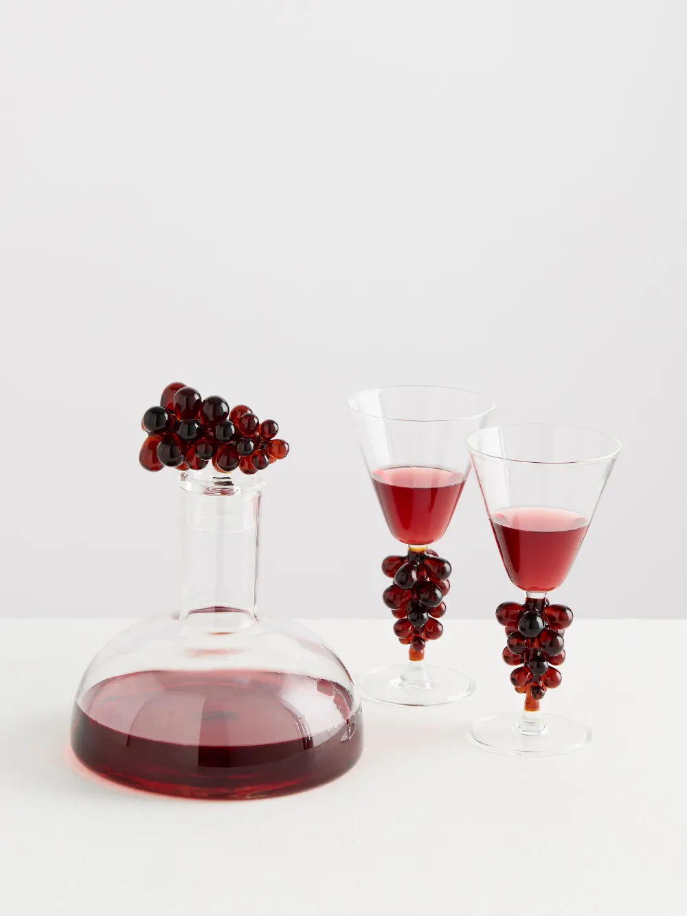 Maison Balzac Mb Bordeaux Wine Decanter In Neutrals