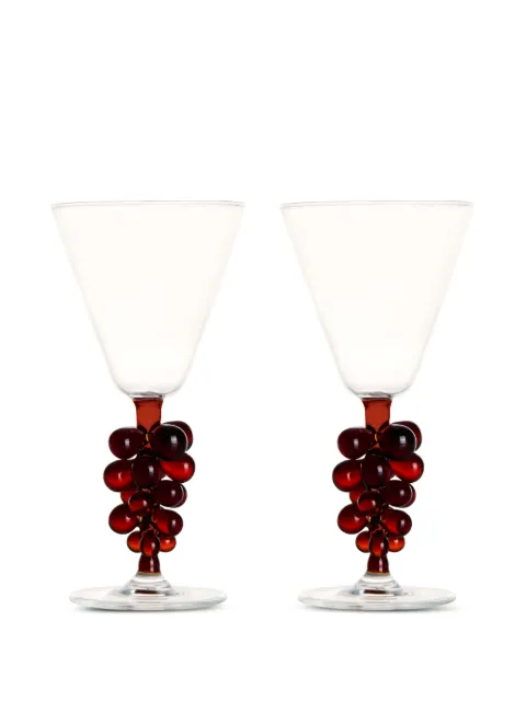 Maison Balzac Bordeaux wine glasses (set of two)
