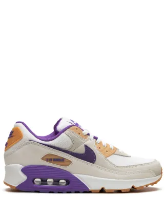 white purple yellow air max