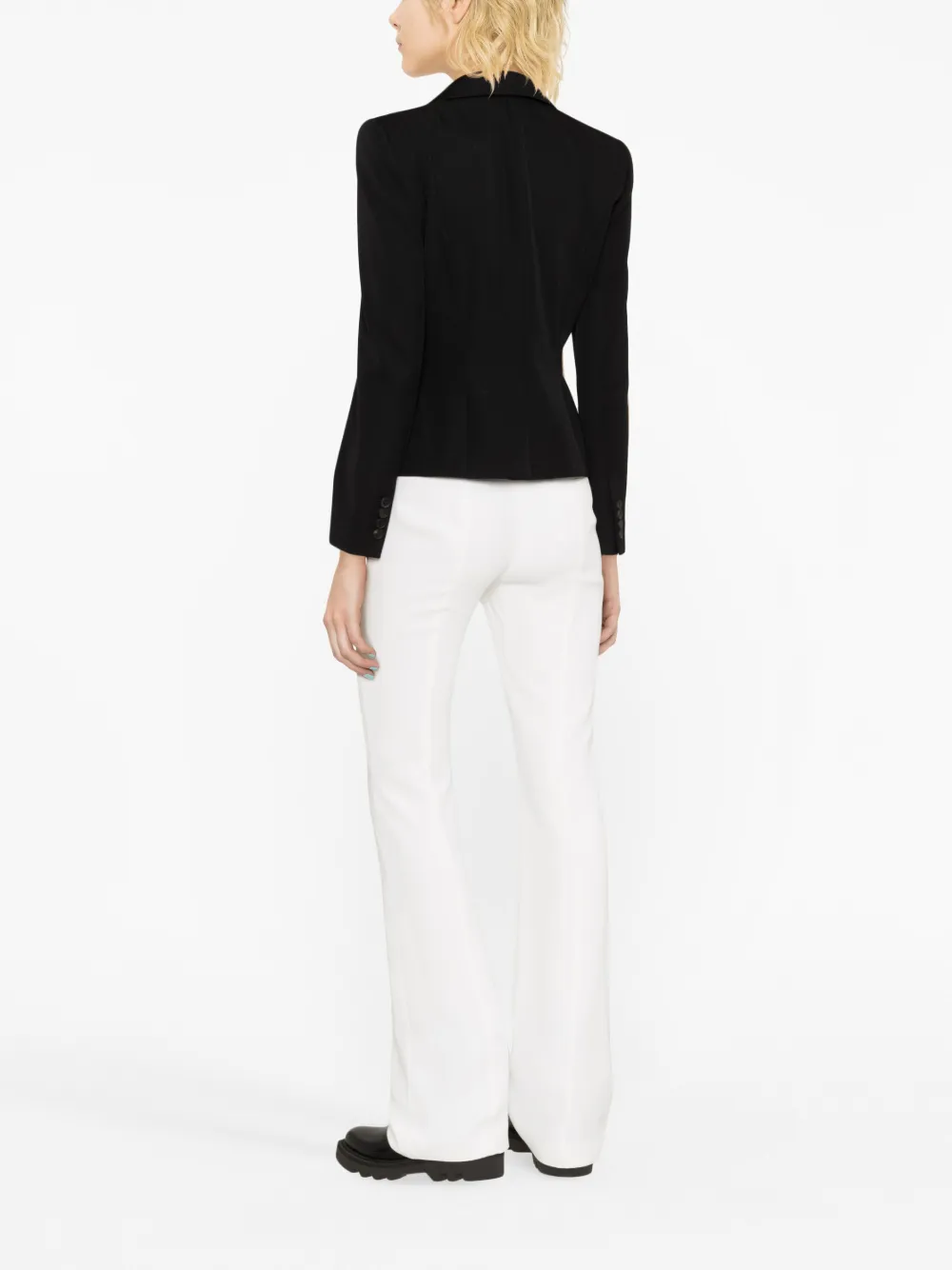 Alexander Mcqueen Zip-embellished Single-breasted Blazer In Black
