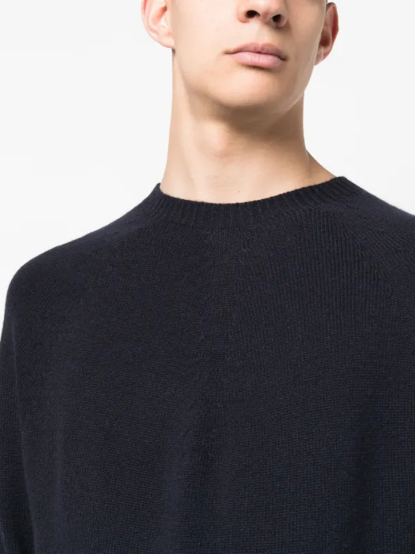 Jil Sander クルーネック カシミアセーター | ブルー | FARFETCH JP