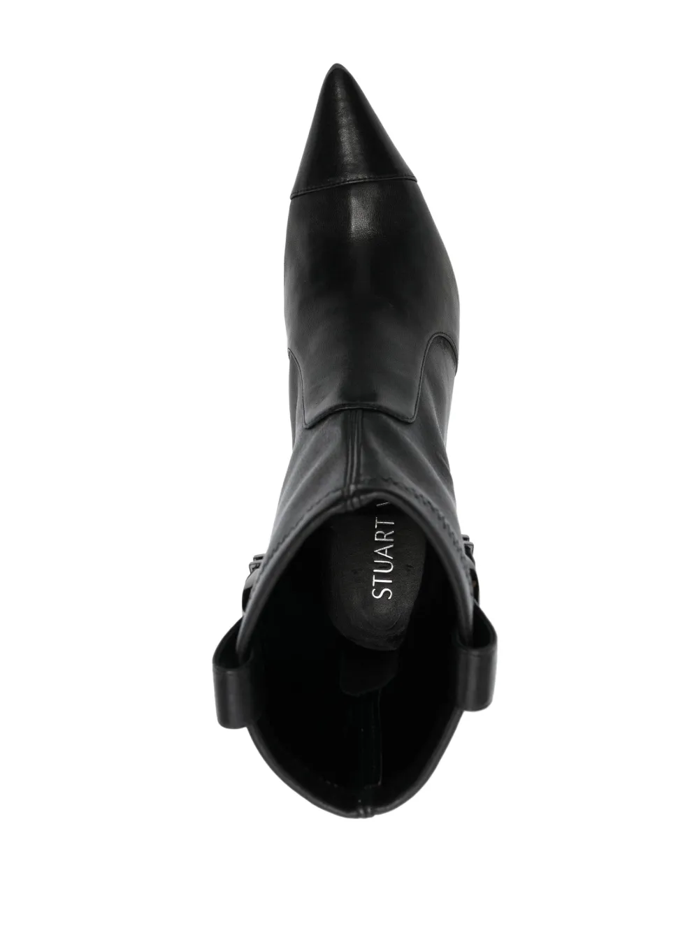 STUART WEITZMAN 85MM LEATHER ANKLE BOOTS