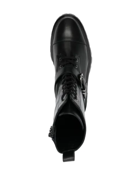 Stuart Weitzman Maverick Bedford Moto leather boots SF022MAVERICKBEDFORDBOOTIESMO - 3