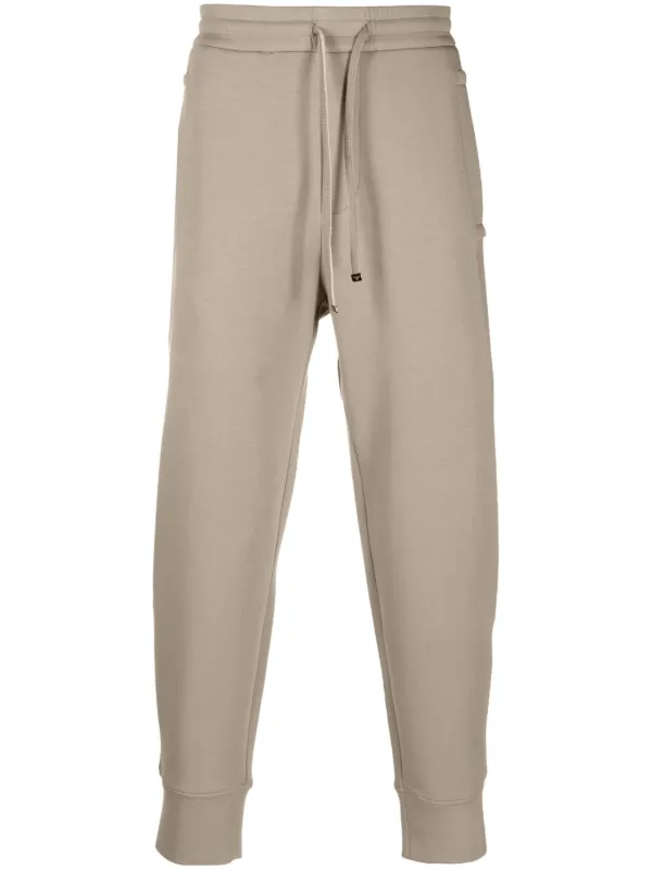 Emporio Armani ドローストリング テーパードスウェットパンツ - Farfetch