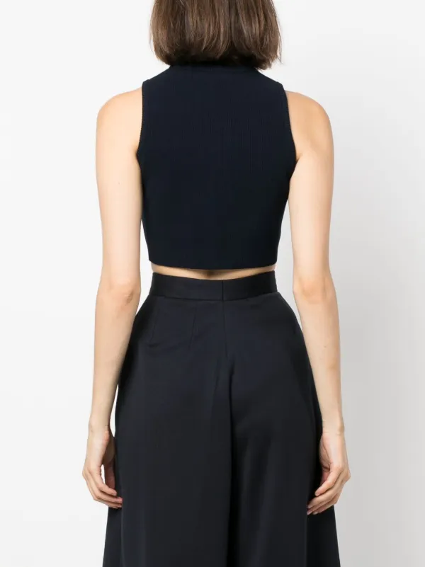 Giuliva Heritage The Alex クロップドトップ | ブルー | FARFETCH JP