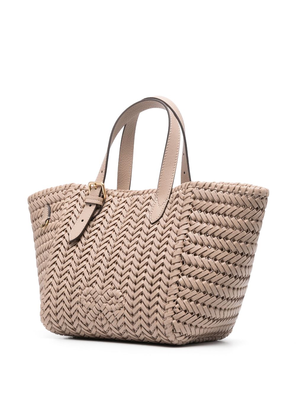 ANYA HINDMARCH Neeson Square woven leather tote