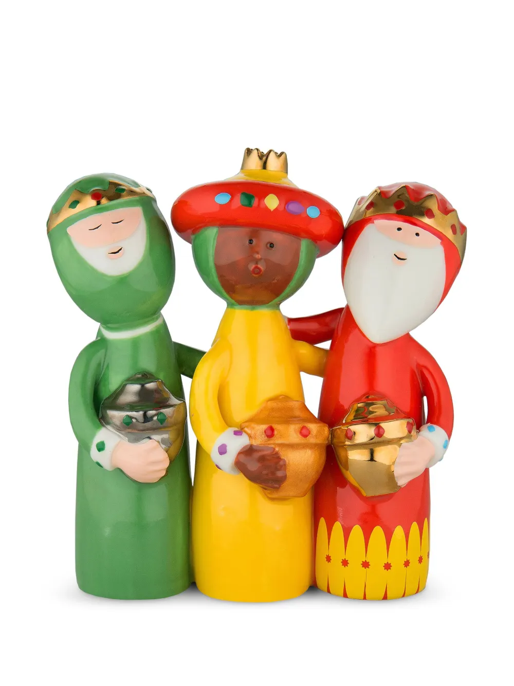 Alessi Happy Eternity (set Of Three) In Multicolour