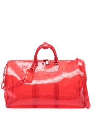 Louis Vuitton 2017 pre-owned Keepall 50 Mona Lisa Travel Bag - Farfetch
