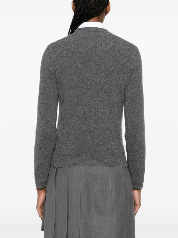 Comme Des Garçons Play ハート セーター | グレー | FARFETCH JP