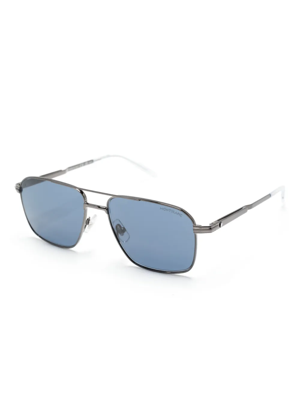 Montblanc double-bridge square-frame sunglasses | Image 2