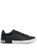 Dolce & Gabbana Portofino canvas sneakers - Black