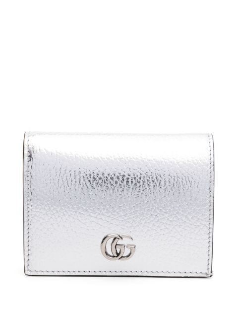 Gucci Petite Marmont metallic wallet