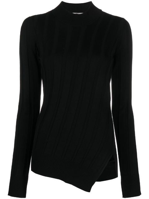 Stella McCartney asymmetric-hem knit jumper Women