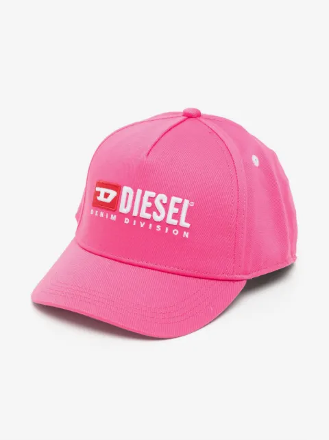 Diesel Kids casquette en coton à logo brodé