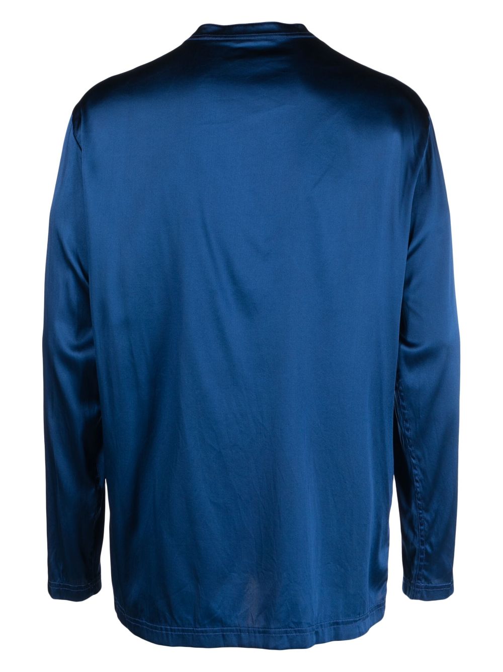 TOM FORD Henley pyjama top - Blauw