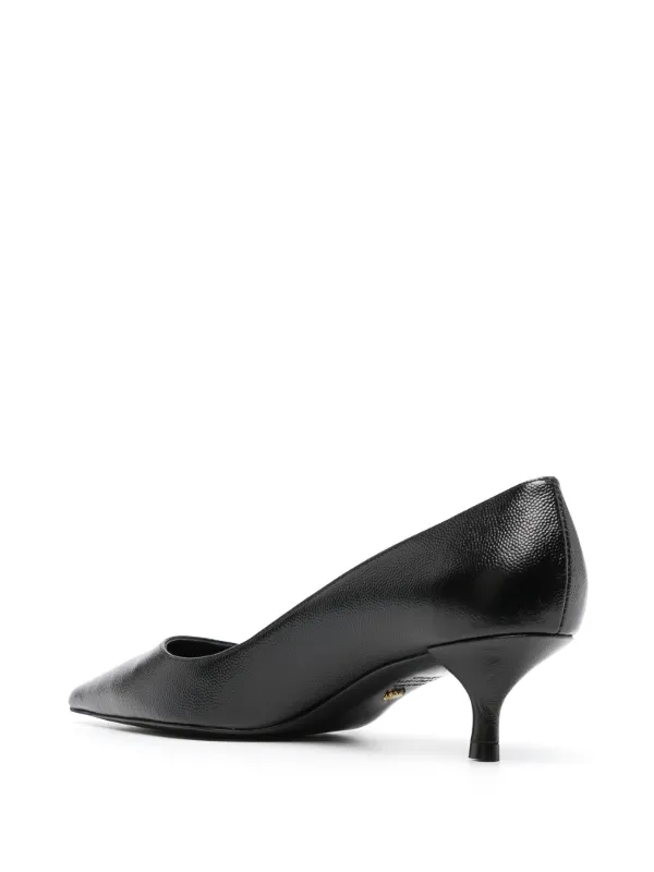 Kitten heel clearance patent leather pumps