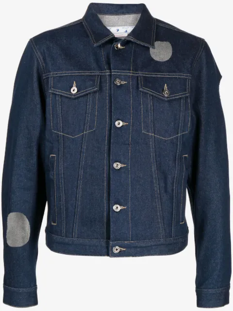 Off-White cut-out denim jacket