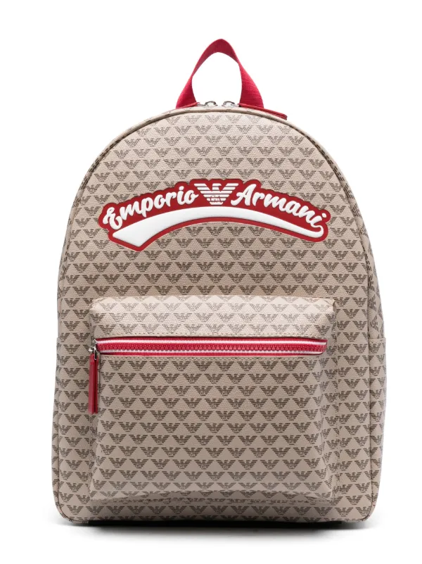 Kids best sale monogram backpack