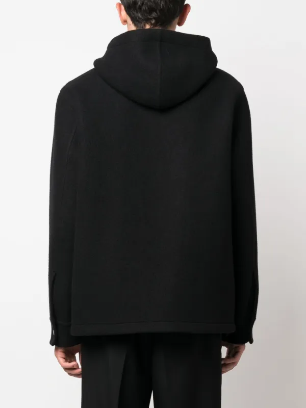 国内発送☆送料関税込【JIL SANDER】Black Virgin Wool Jacket Jil Sander tailored black virgin wool and silk jacket