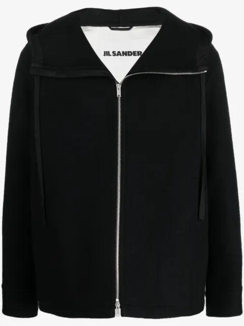 Jil Sander jacka med huva