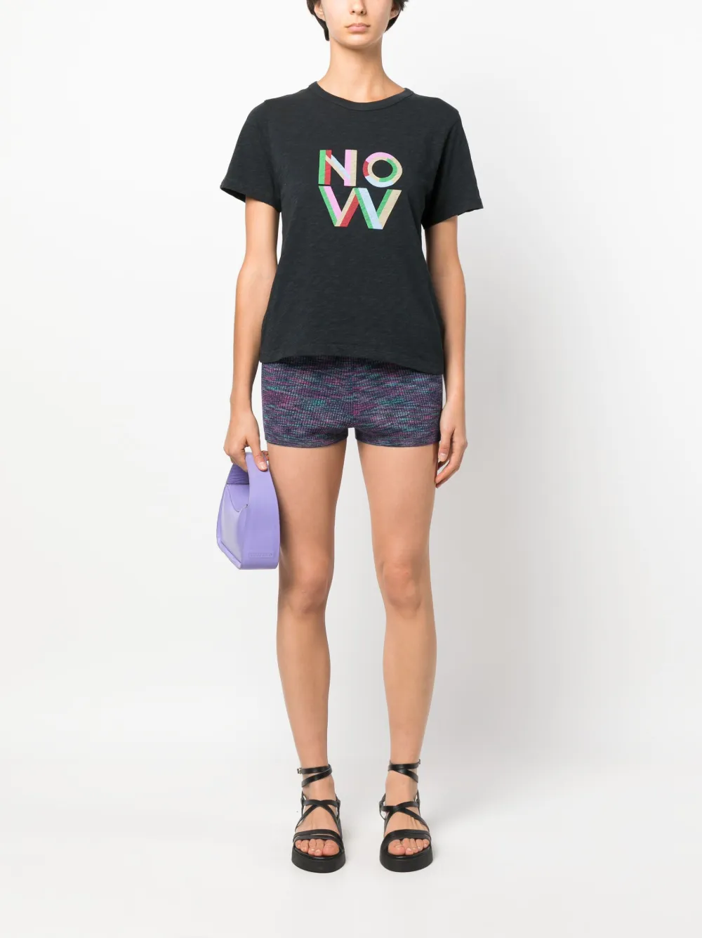 Ba&Sh Menzi knitted shorts - Blauw