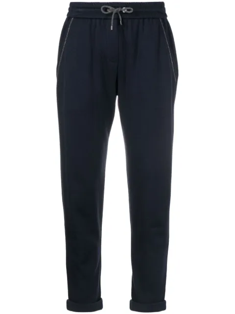 Brunello Cucinelli - elasticated straight trousers
