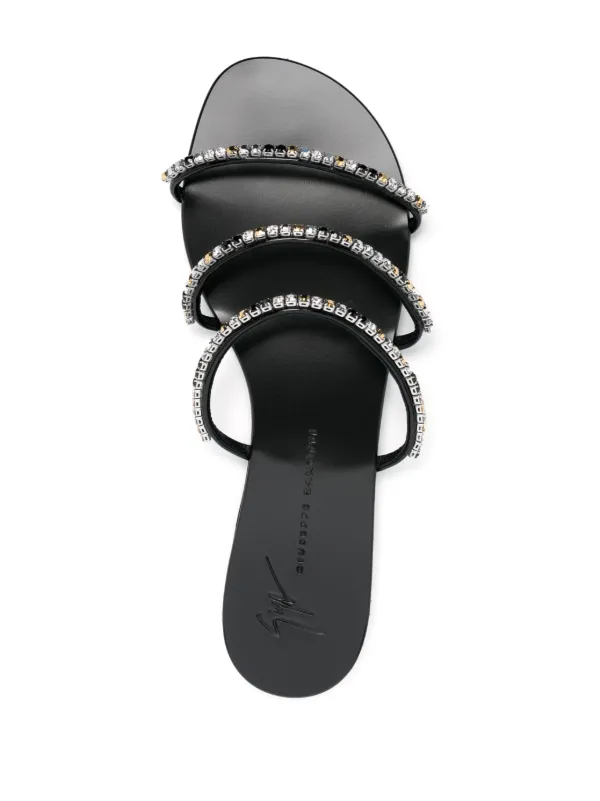 Giuseppe zanotti online crystal sandals