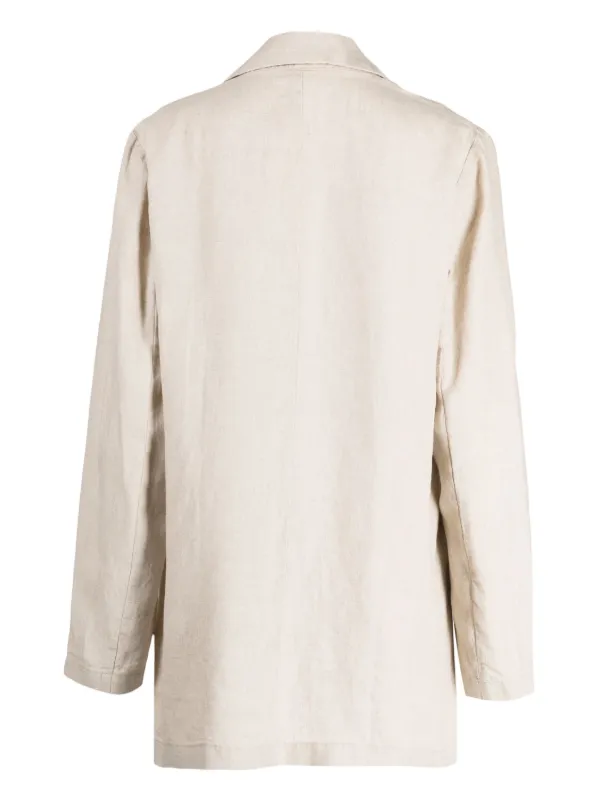 Eileen fisher linen outlet blazer