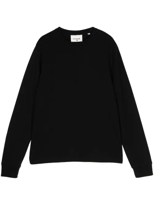 Pull duo Fold à col rond - FRAME - Modalova