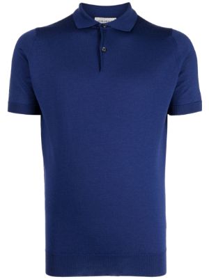 John Smedley Hoffman wide-ribbed Polo Shirt - Farfetch