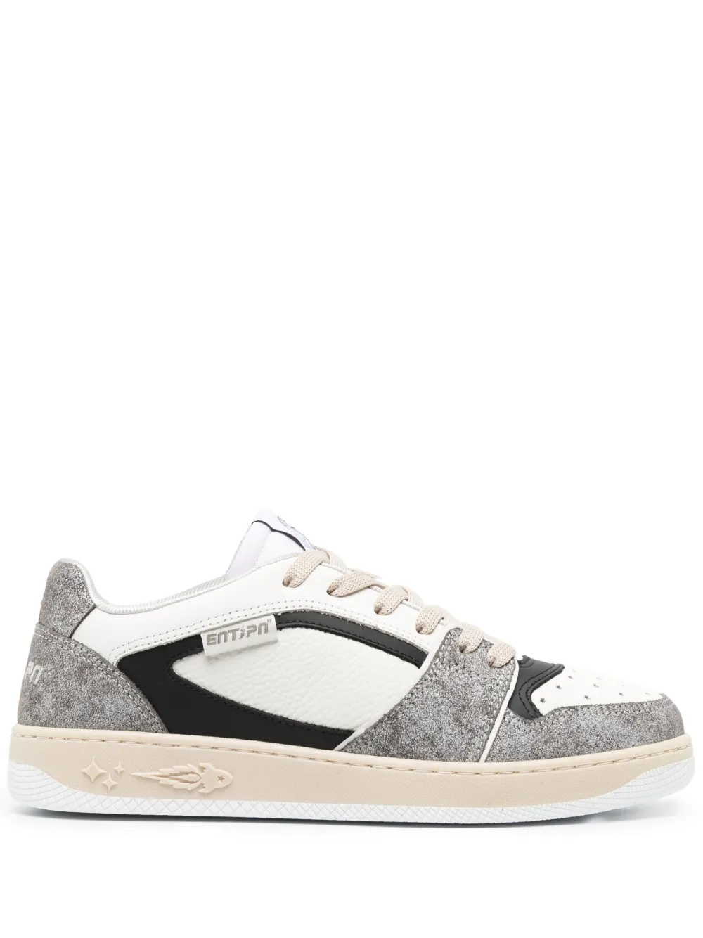 Enterprise Japan Low-top Panelled Sneakers In White