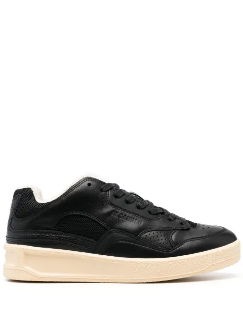 Jil Sander Basket low-top leather sneakers