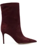 Gianvito Rossi Riccas 90mm leather boots - Red