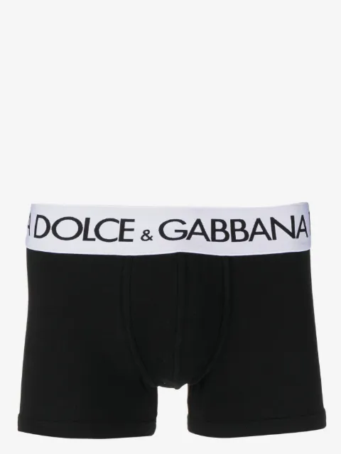Dolce & Gabbana logo-waistband stretch boxers