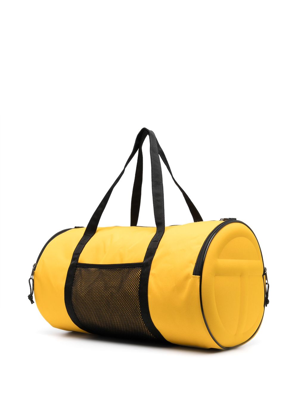 Telfar logo-patch holdall bag - Geel