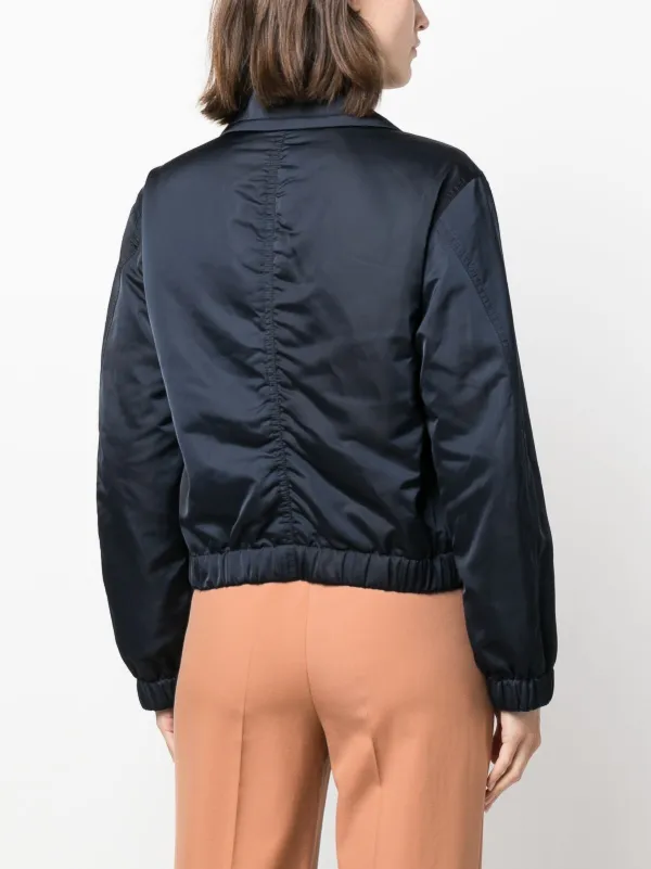 Vince Drawstring Zipped Jacket - Farfetch