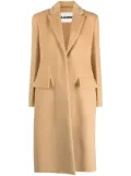 Jil Sander virgin-wool single-breasted coat - Neutrals