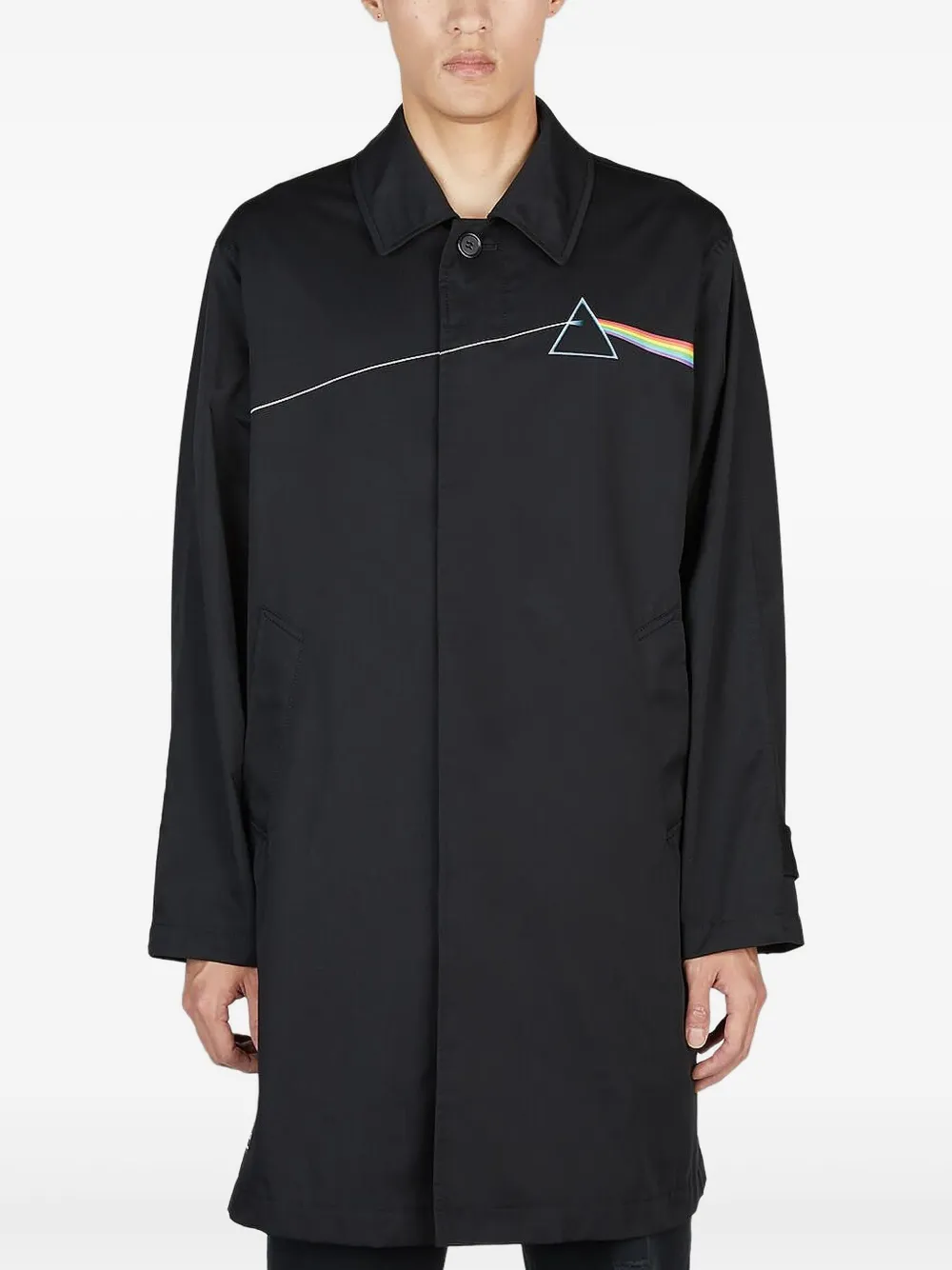 Undercover The Dark Side Of The Moon Coat In Black