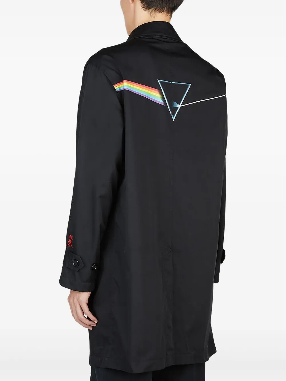 Undercover The Dark Side Of The Moon Coat In Black
