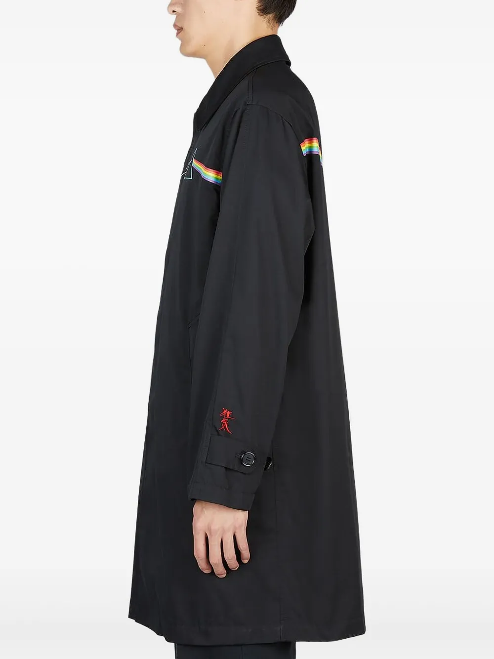Undercover The Dark Side Of The Moon Coat In Black
