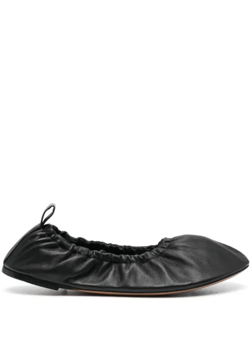 Ballerines en cuir à design à enfiler - The Row - Modalova