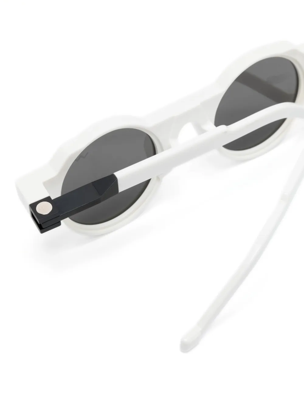  Vava Eyewear Bl0002 Round-frame Sunglasses - White 